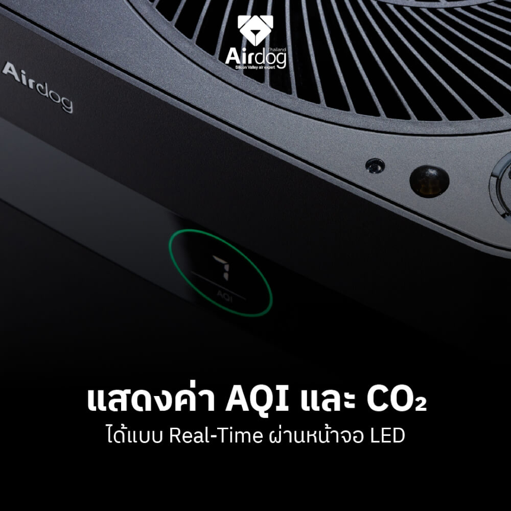 เครื่องฟอกอากาศ Airdog X3pro BalckEdition (20-30ตร.ม.) ไม่ต้องเปลี่ยนฟิลเตอร์